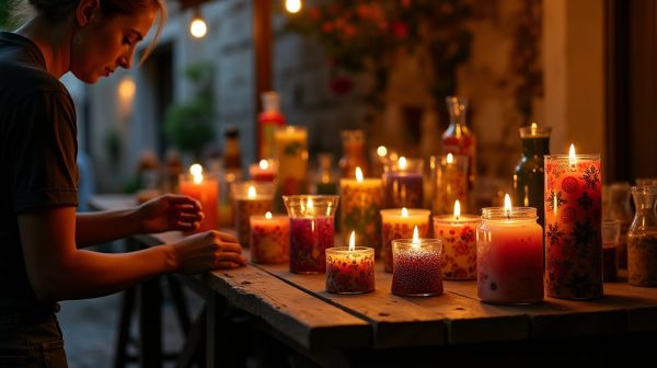 À Rochefort, la vente de bougies révèle des trésors artisanaux
