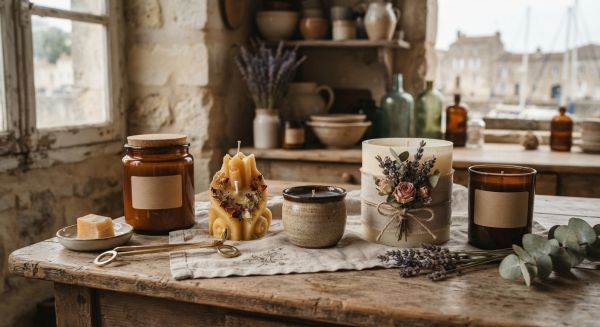 Découvrez les bougies artisanales d'exception à Rochefort