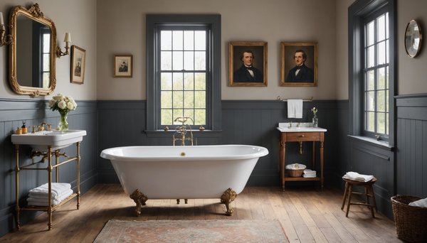 Le retour de la baignoire sur pieds : comment l'intégrer dans votre déco ?