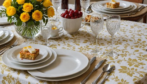 Nappe de table : styles, matériaux et prix pour toutes les occasions